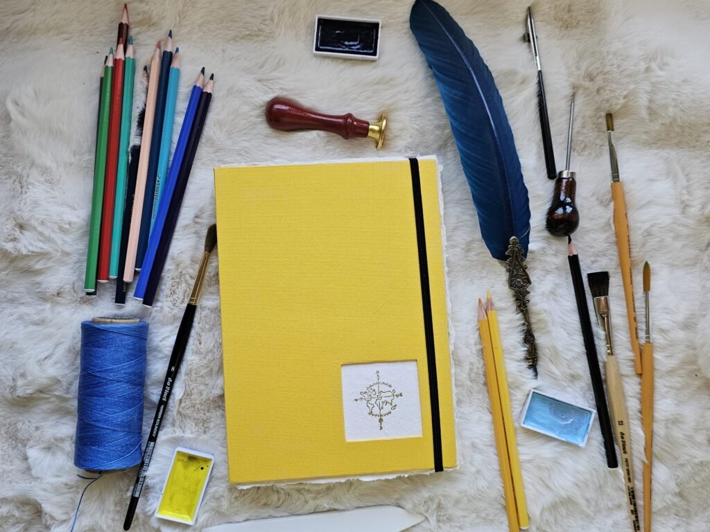 Carnet relié à la main par Le Carnet de Lulu